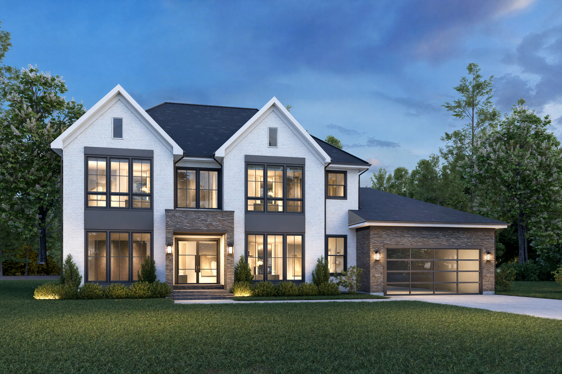 Coventry: Semi-Custom 2 Story House Plans